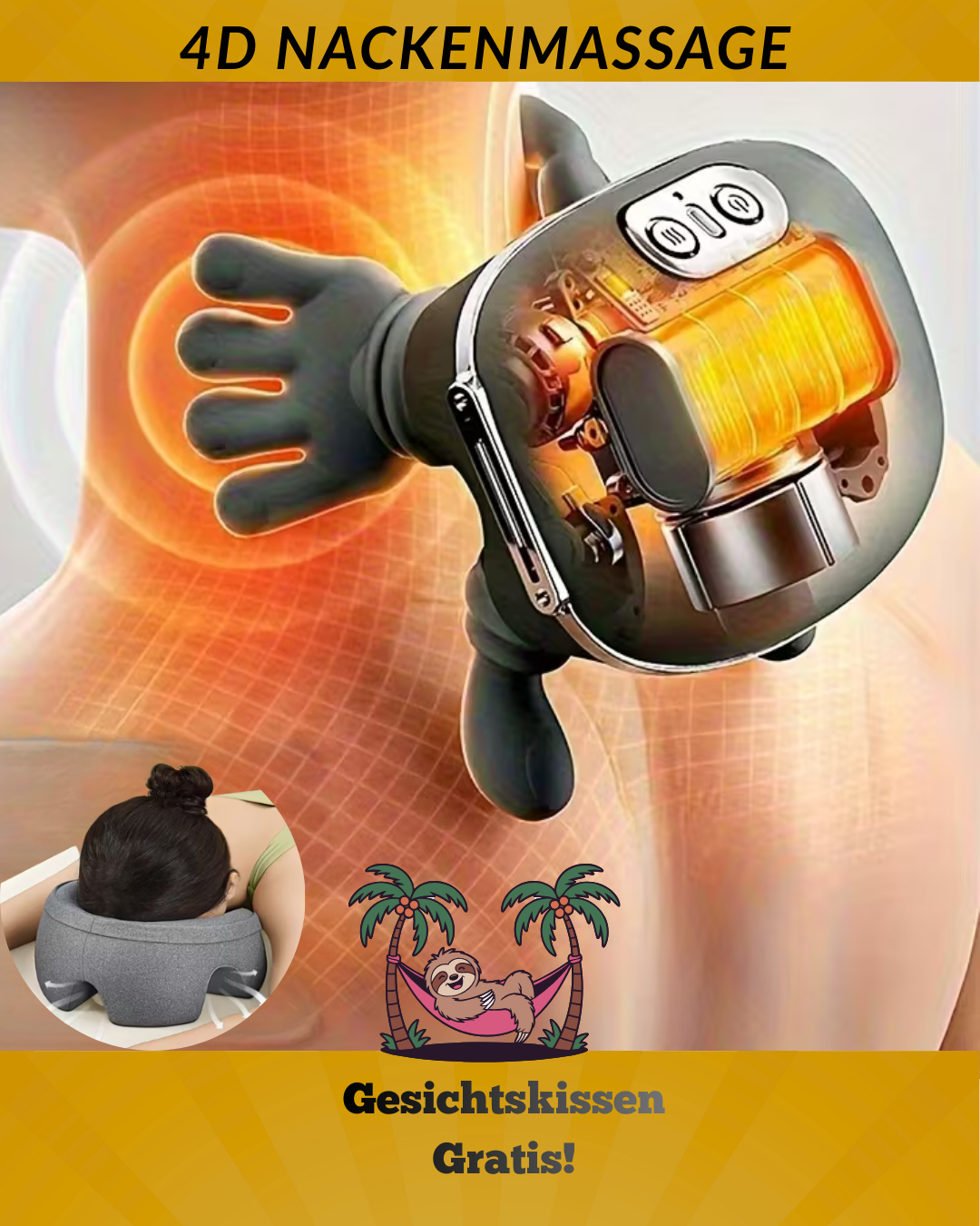 Schulter- und Nackenmassagegerät